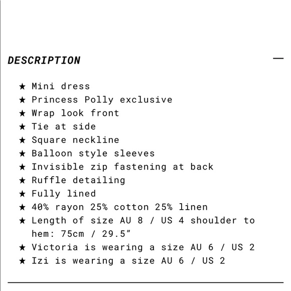 The Villa Mini Dress White Princess Polly - Picture 11 of 11